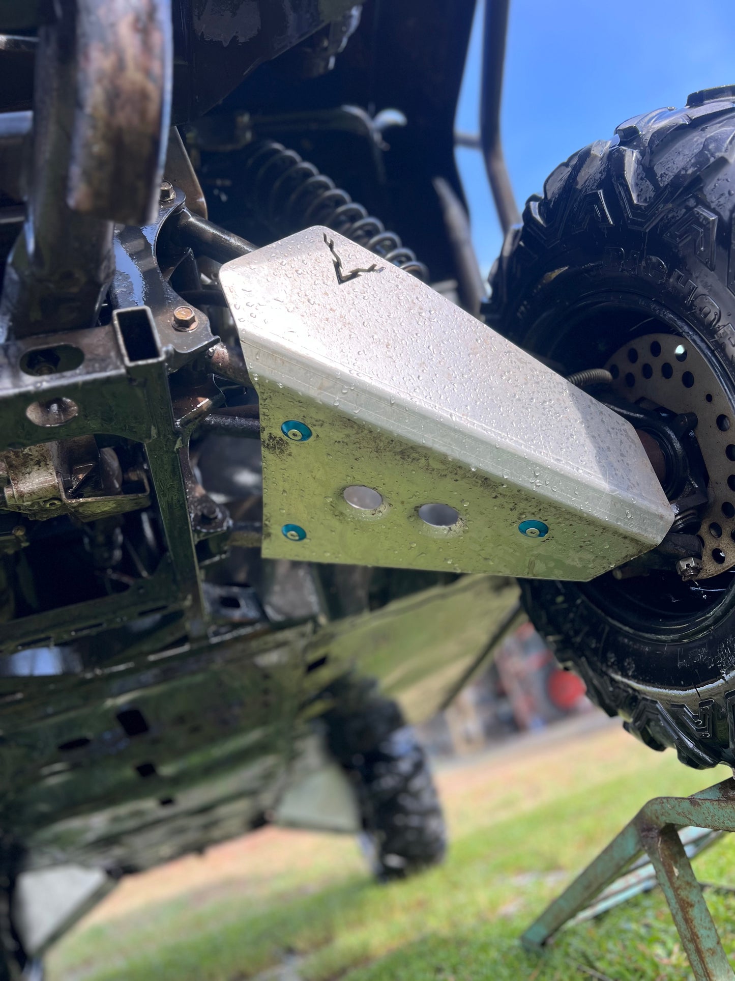 Yamaha Viking front CV guards