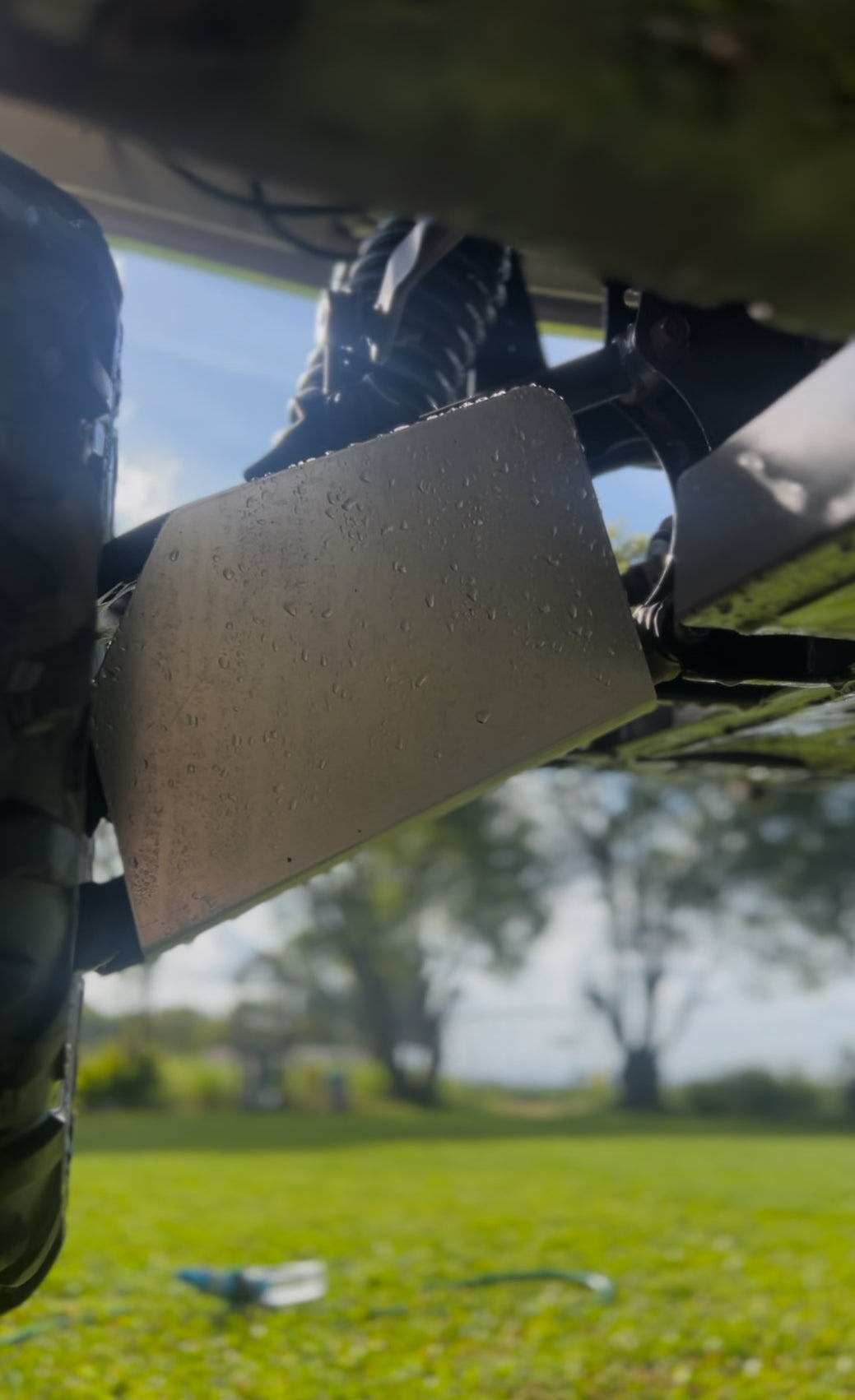 Yamaha Viking rear cv guards