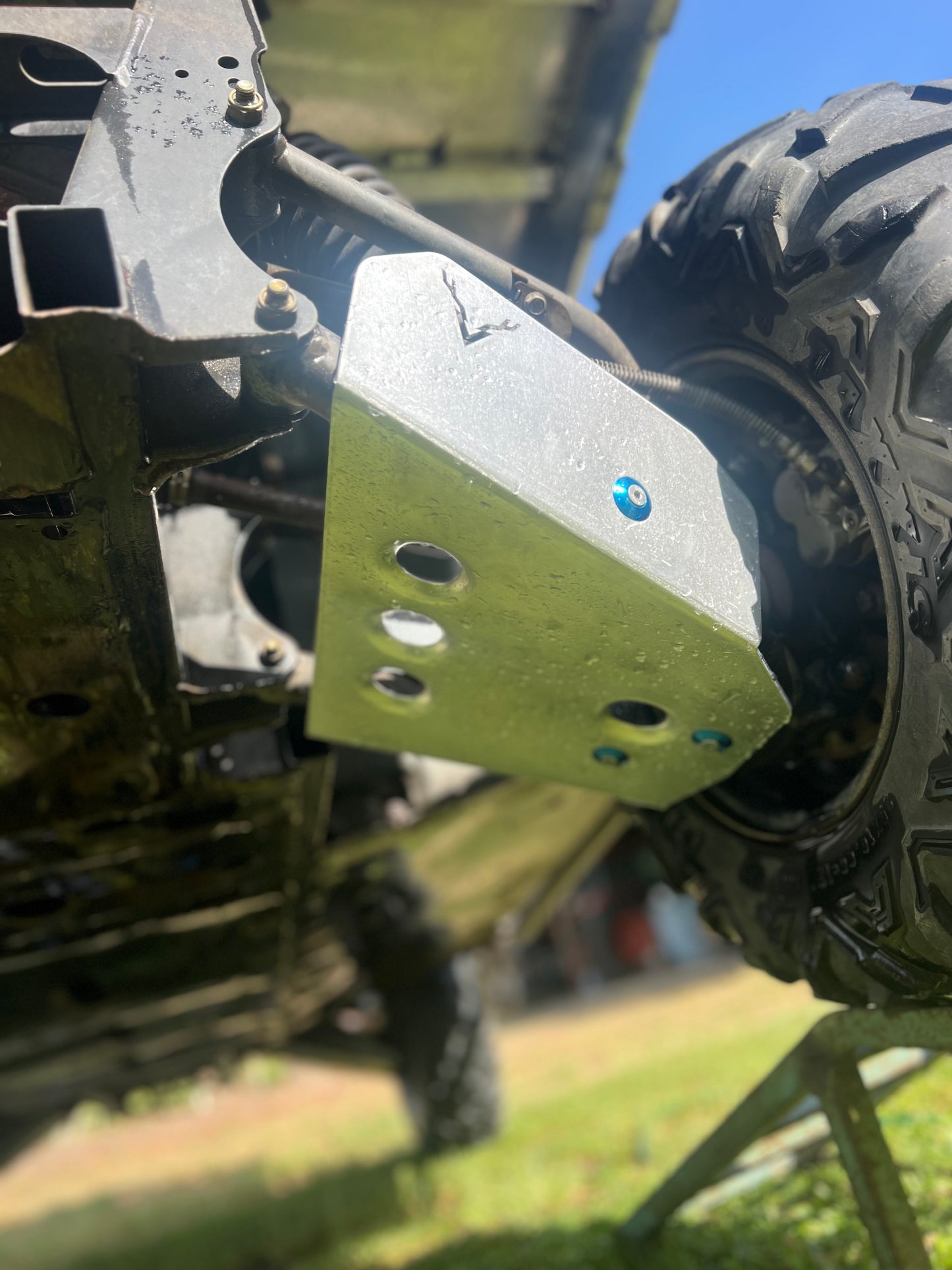 Yamaha Viking rear cv guards