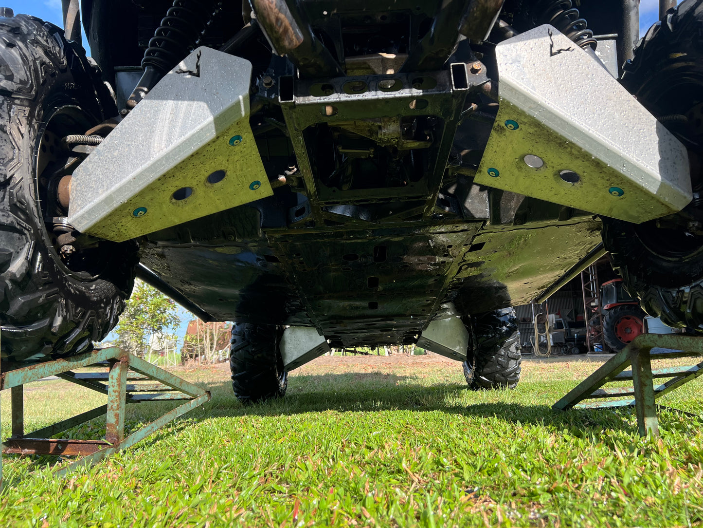 Yamaha Viking front CV guards