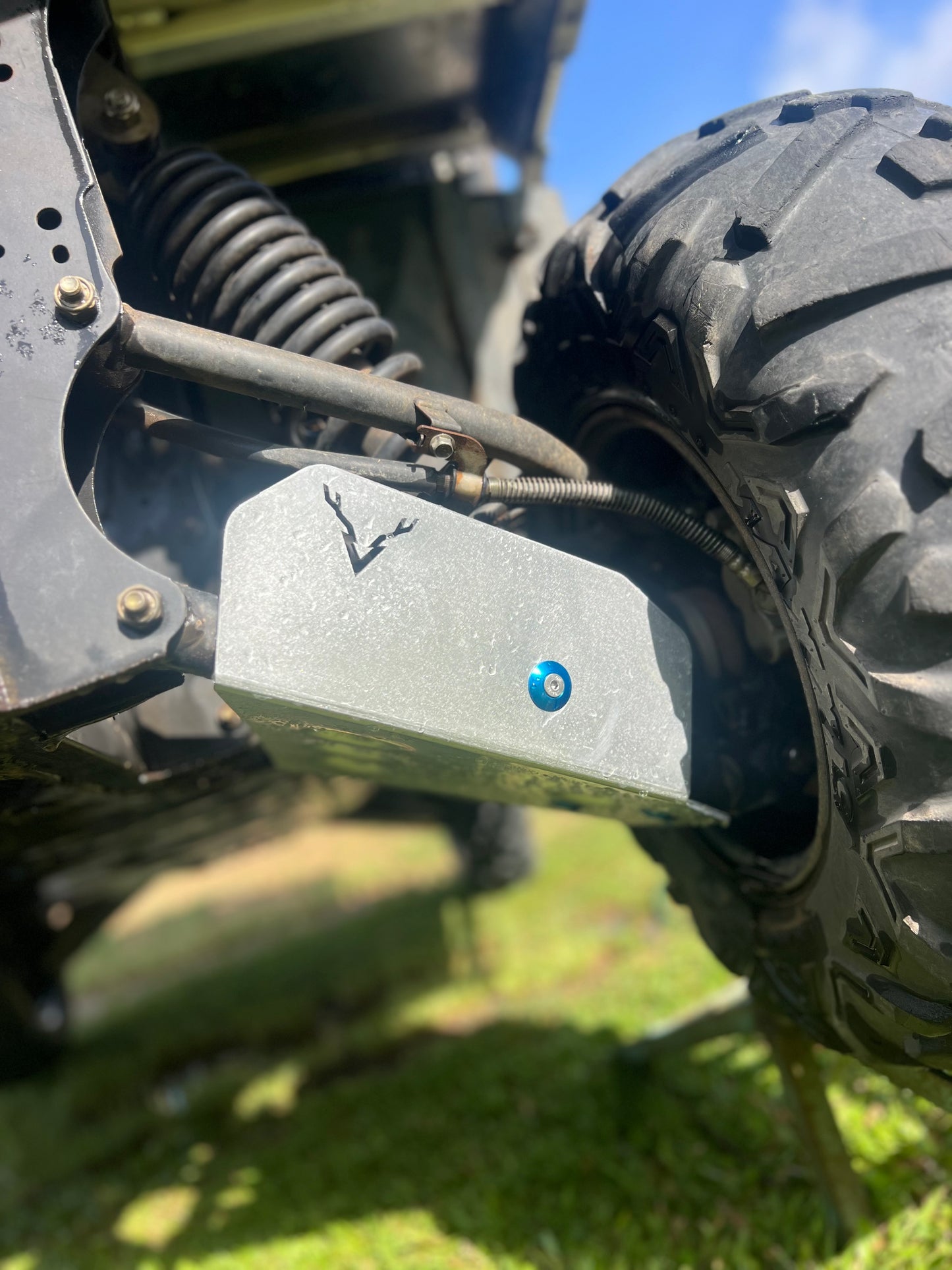 Yamaha Viking rear cv guards