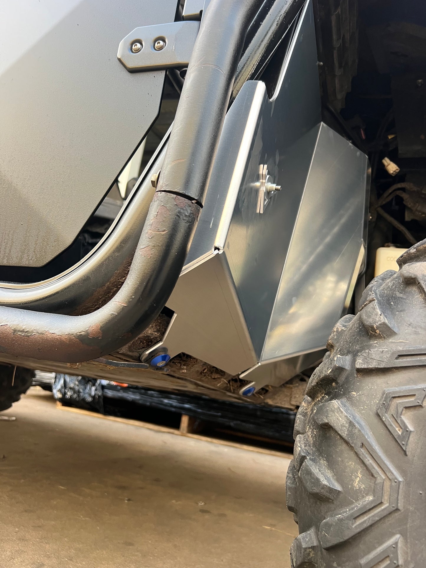 Yamaha Viking Front wheel arch protection