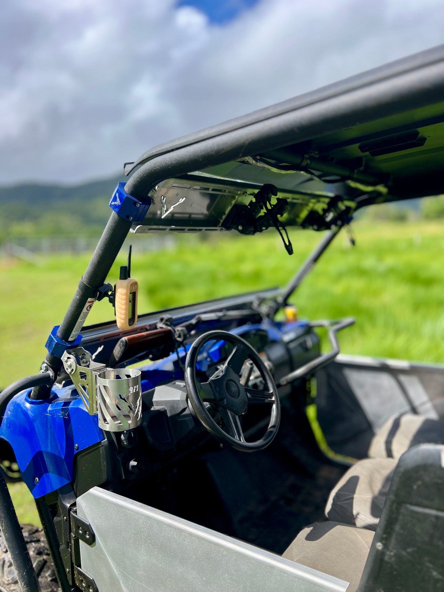 Yamaha Viking Sun visor/ Gun Rack